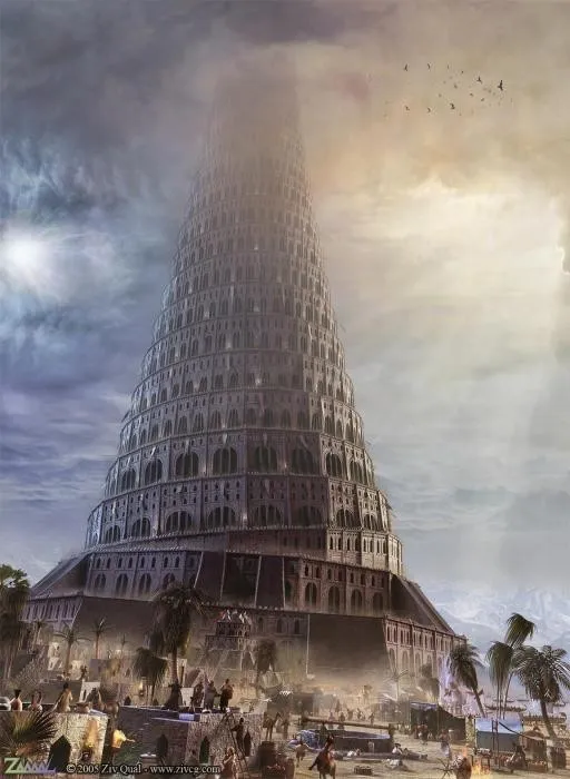 The Tower of Babel drama.
